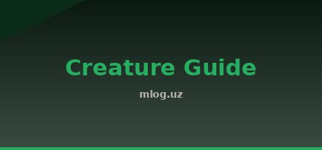 Creature Guide
